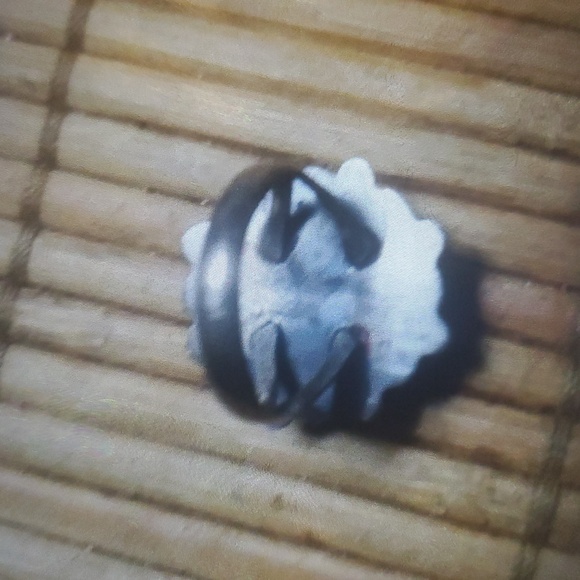 Native American Turquoise Ring Size 7 Natural Stone - Picture 3 of 3